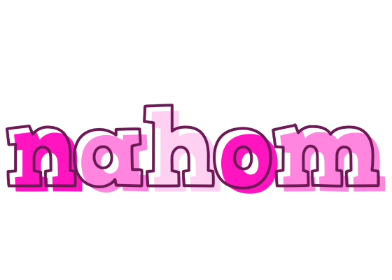 Nahom hello logo