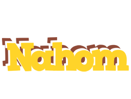 Nahom hotcup logo