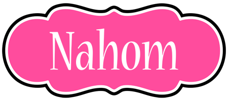 Nahom invitation logo