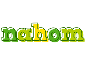 Nahom juice logo