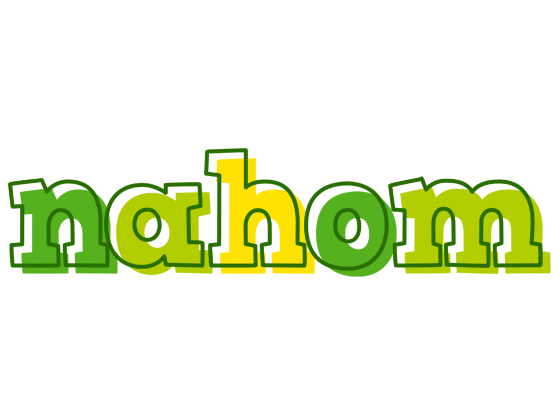 Nahom juice logo