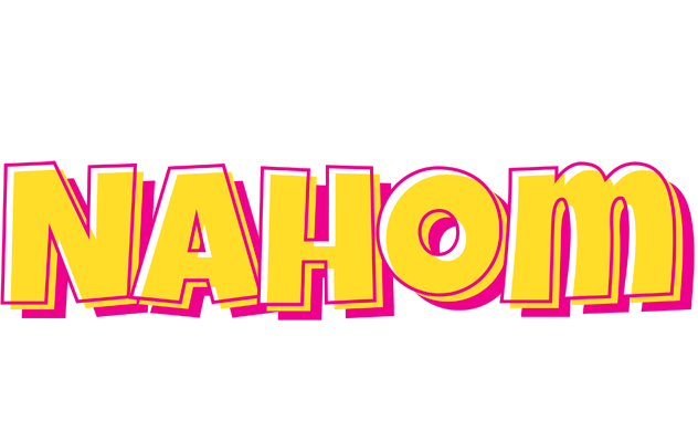 Nahom kaboom logo