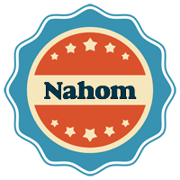 Nahom labels logo