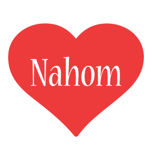 Nahom love logo