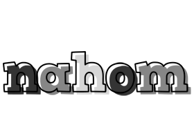 Nahom night logo