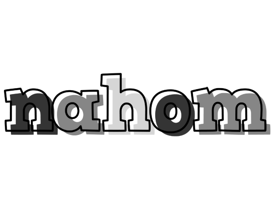 Nahom night logo