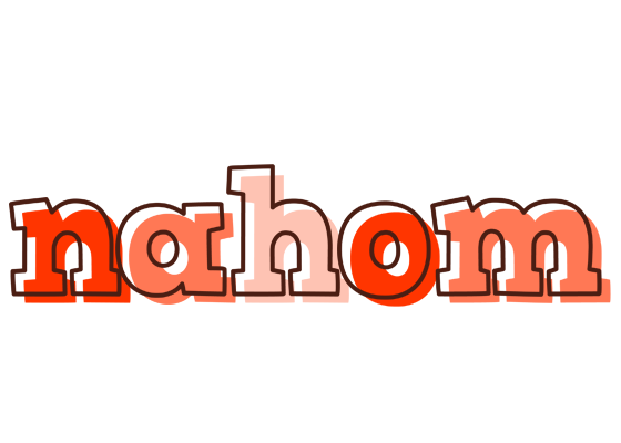 Nahom paint logo