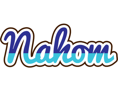 Nahom raining logo