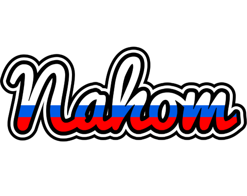 Nahom russia logo
