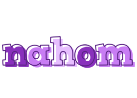 Nahom sensual logo