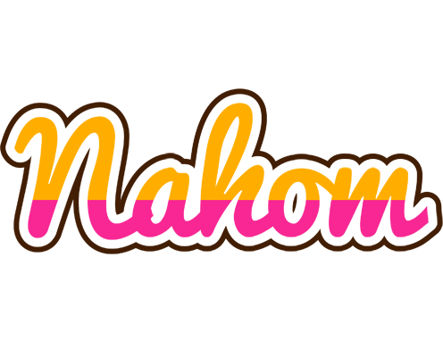 Nahom smoothie logo