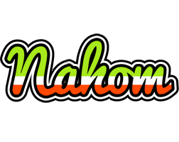 Nahom superfun logo