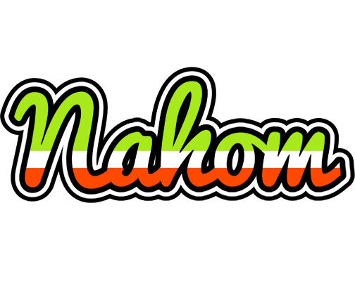 Nahom superfun logo