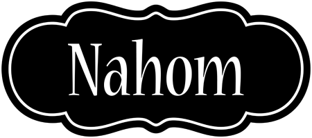 Nahom welcome logo