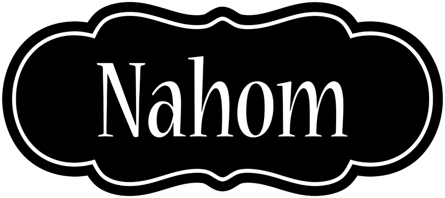 Nahom welcome logo