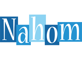 Nahom winter logo