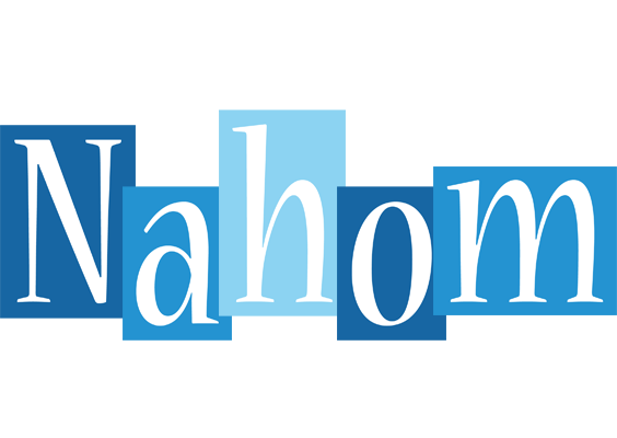 Nahom winter logo