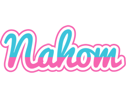 Nahom woman logo