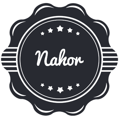 Nahor badge logo