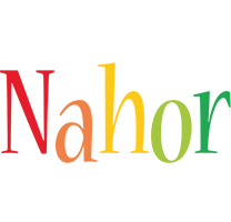 Nahor birthday logo