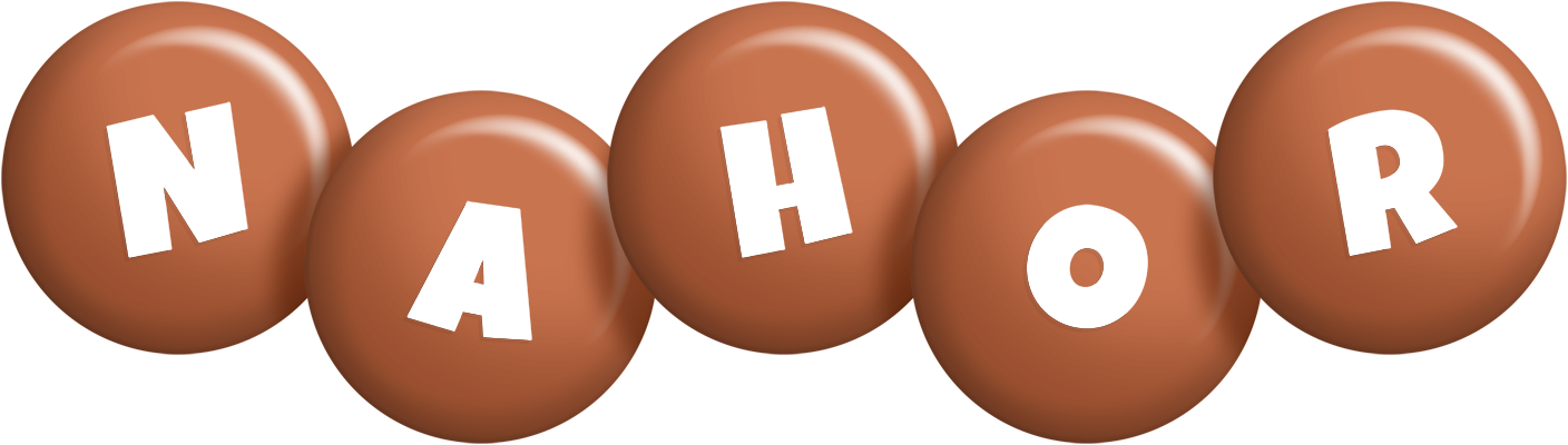 Nahor candy-brown logo