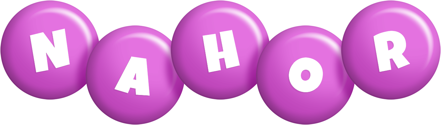 Nahor candy-purple logo
