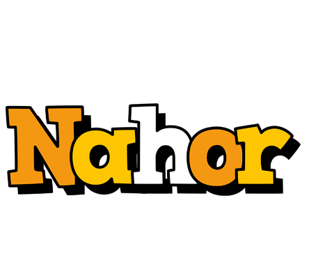 Nahor cartoon logo