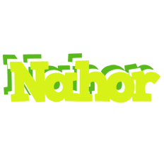 Nahor citrus logo