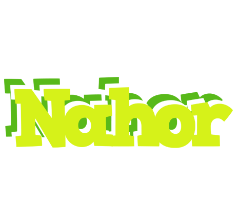 Nahor citrus logo