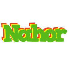 Nahor crocodile logo