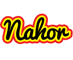 Nahor flaming logo