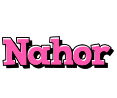 Nahor girlish logo