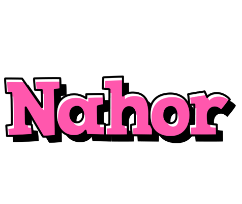 Nahor girlish logo