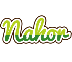 Nahor golfing logo