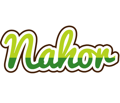 Nahor golfing logo