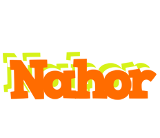 Nahor healthy logo