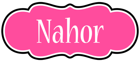 Nahor invitation logo