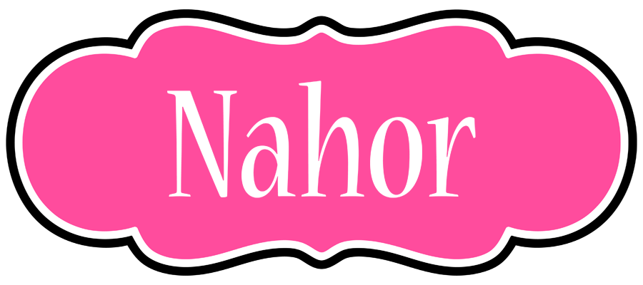 Nahor invitation logo