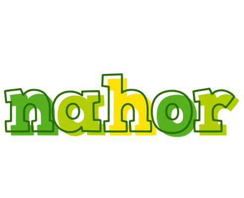 Nahor juice logo