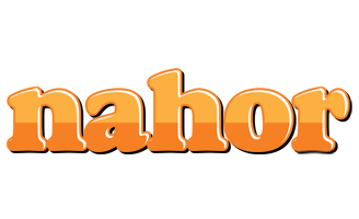 Nahor orange logo