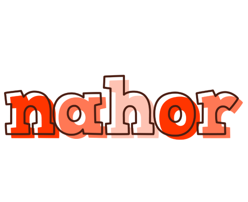 Nahor paint logo