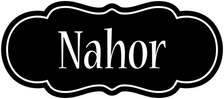 Nahor welcome logo