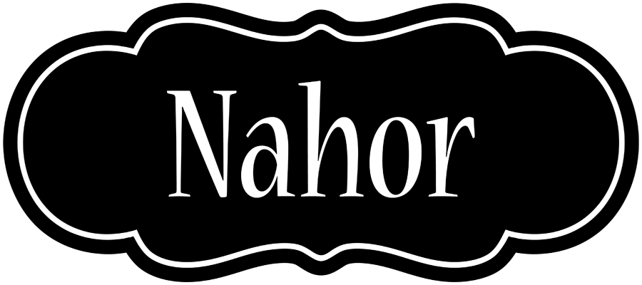 Nahor welcome logo
