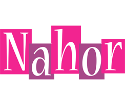 Nahor whine logo