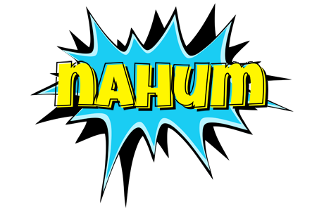 Nahum amazing logo