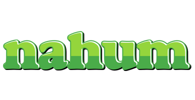 Nahum apple logo