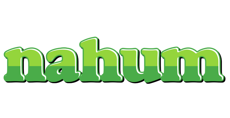 Nahum apple logo