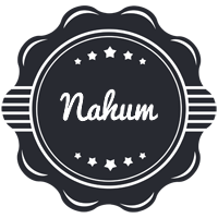 Nahum badge logo