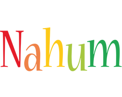Nahum birthday logo