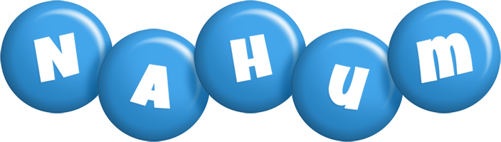 Nahum candy-blue logo